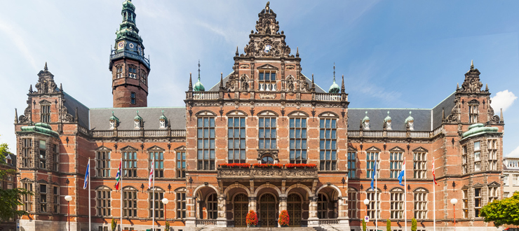 Die Rijksuniversität Groningen zählt zu den ältesten Hochschulen der Niederlande.